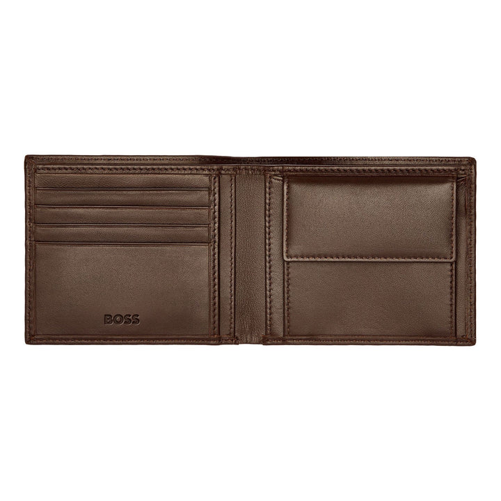 Hugo Boss Coin purse Classic Smooth Brown HLM403Y