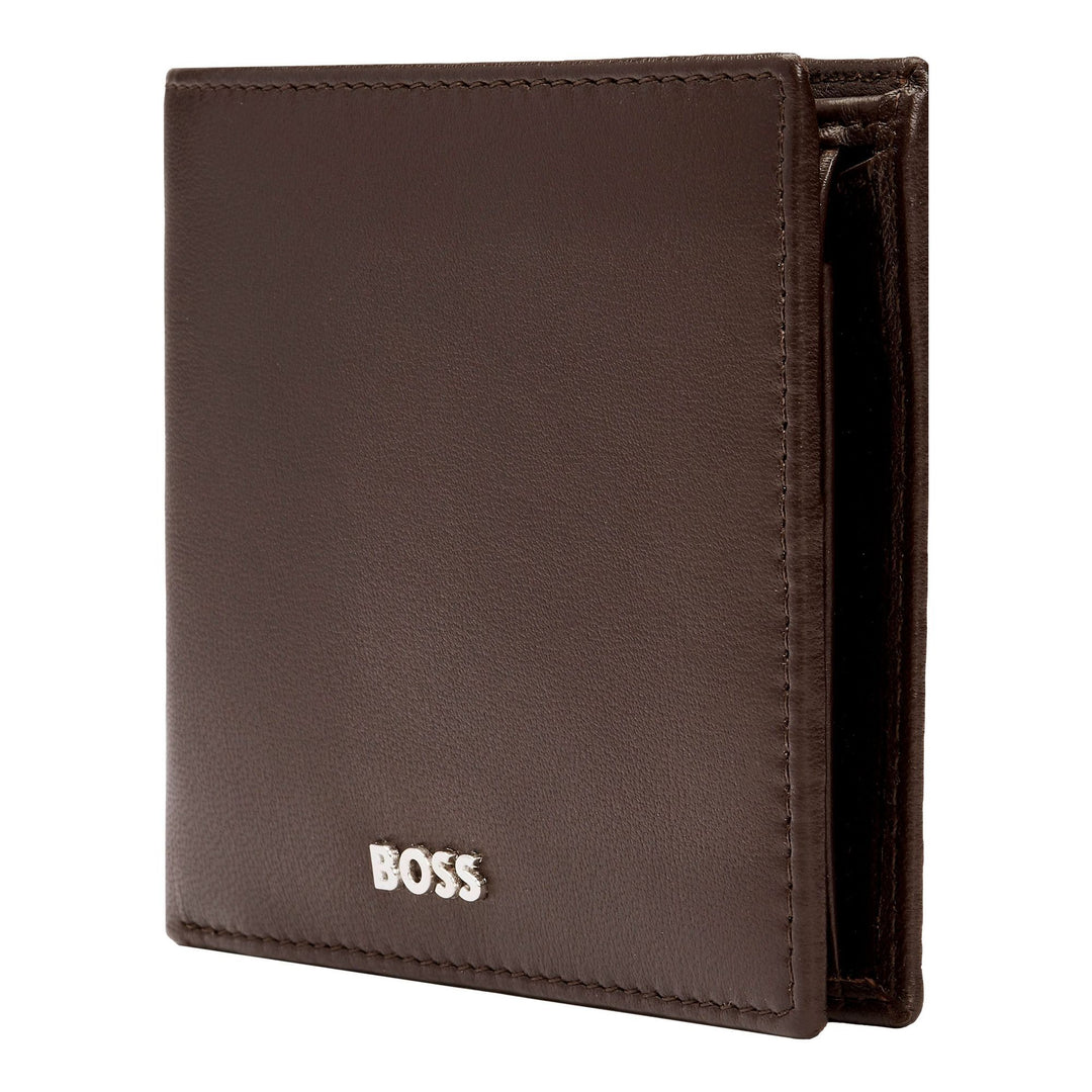 Hugo Boss Coin purse Classic Smooth Brown HLM403Y