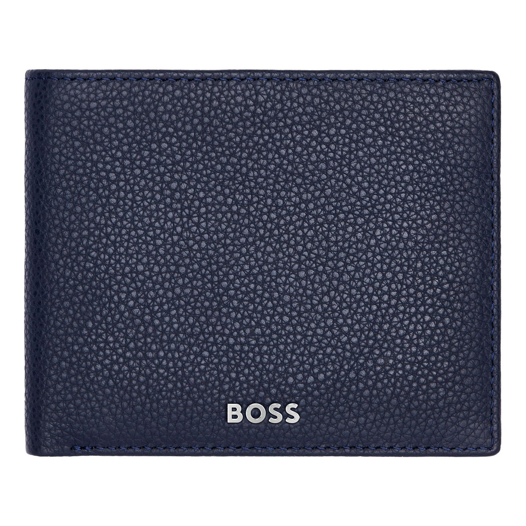 Hugo Boss Classic Grained Navy geldportemonnee HLM416N