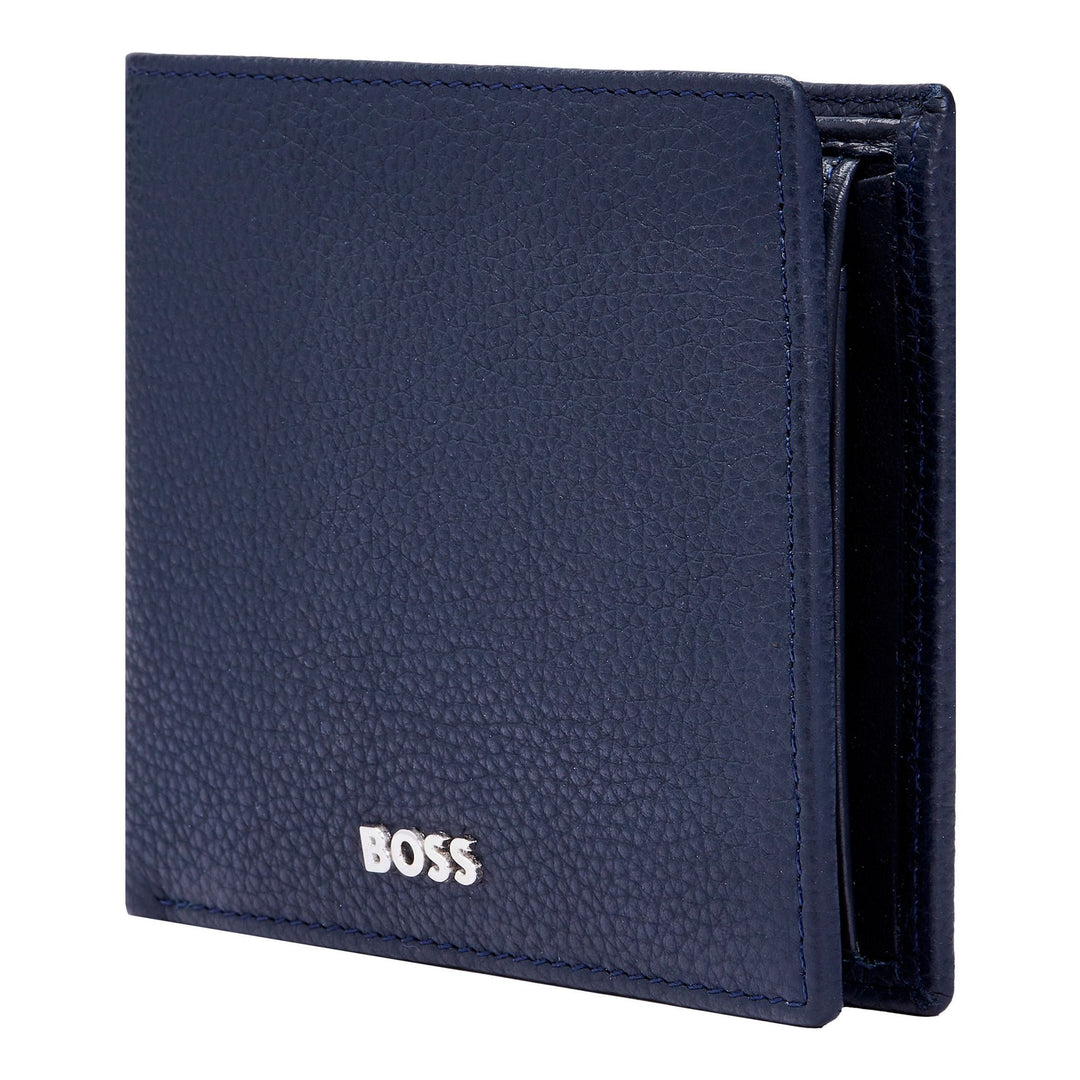 Hugo Boss Classic Grained Navy geldportemonnee HLM416N