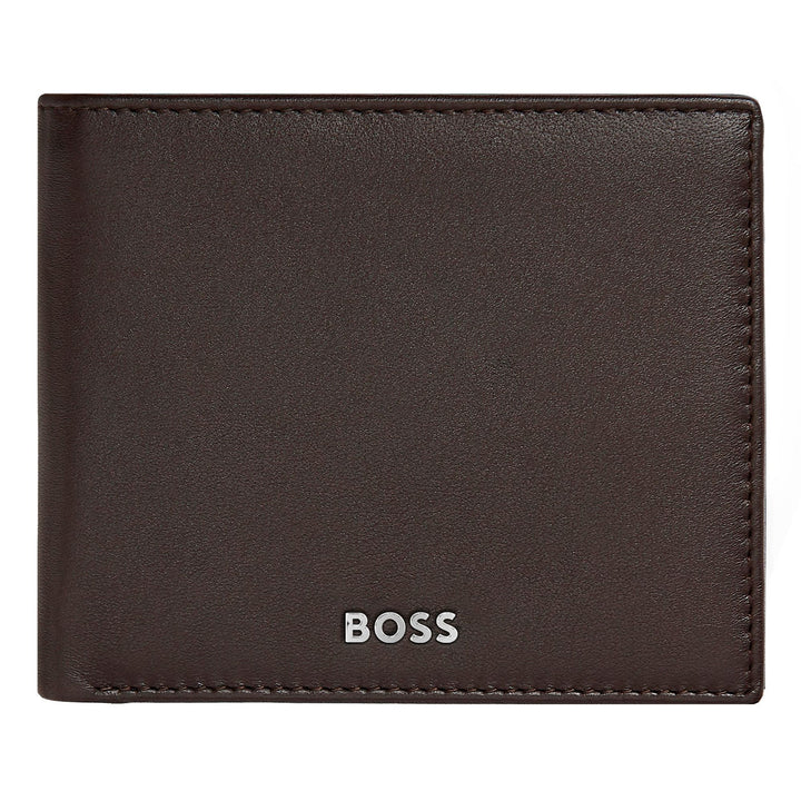 Hugo Boss Geldportemonnee met klep Classic Smooth Brown HLN403Y