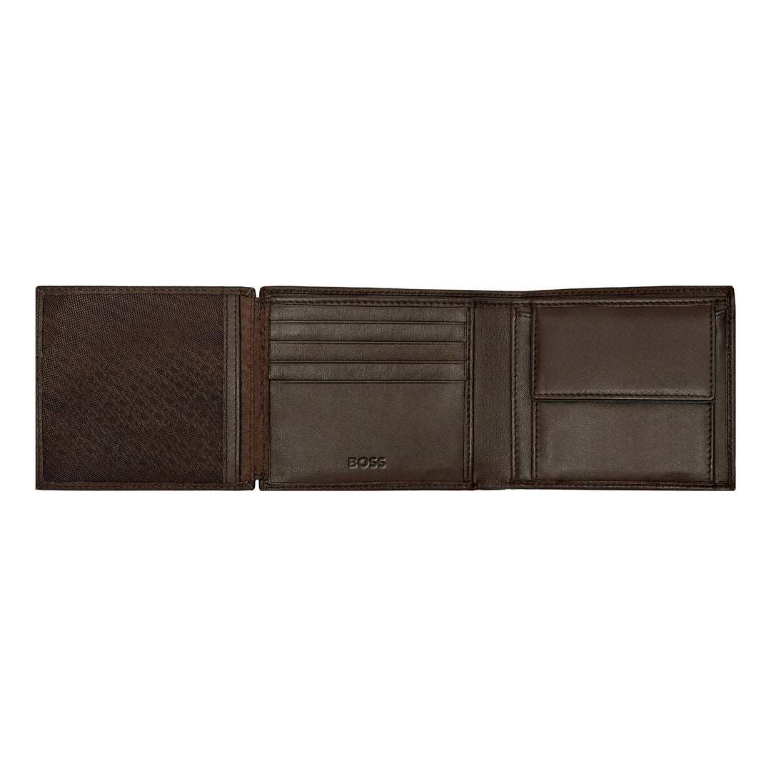 Hugo Boss Geldportemonnee met klep Classic Smooth Brown HLN403Y
