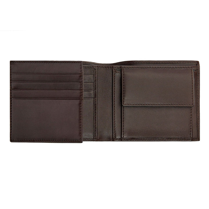 Hugo Boss Geldportemonnee met klep Classic Smooth Brown HLN403Y