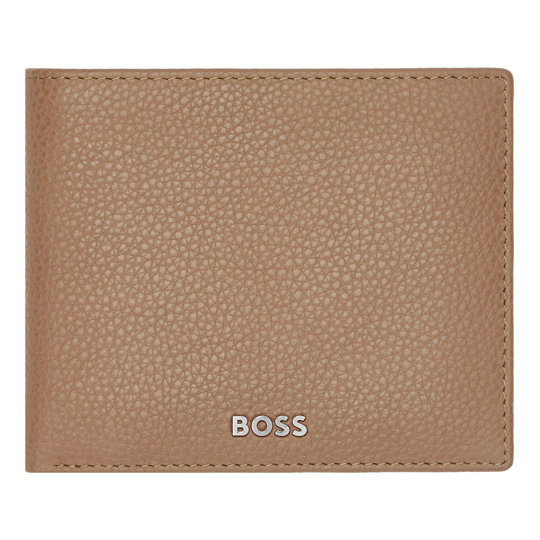 Hugo Boss Flap Wallet Classic genarbt Kamel HLN416X
