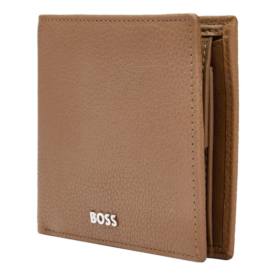 Hugo Boss Flap Wallet Classic genarbt Kamel HLN416X