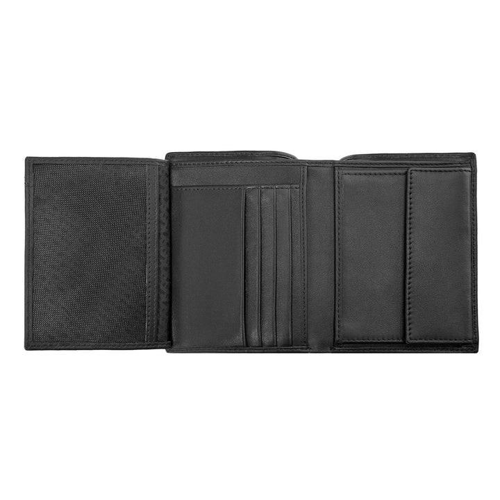 Hugo Boss Vertical wallet with flap Classic Smooth Black HLO403A