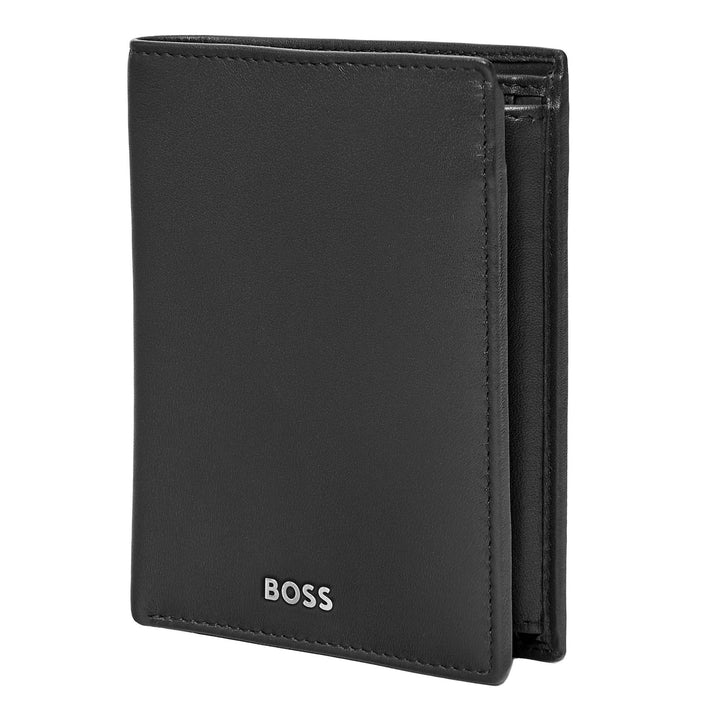 Hugo Boss Vertical wallet with flap Classic Smooth Black HLO403A