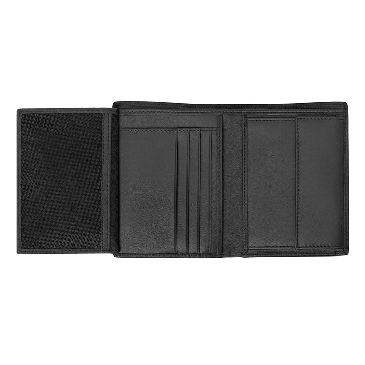 Hugo Boss Geldbrieftasche mit vertikaler Klappe Classic Granulated Black HLO416A