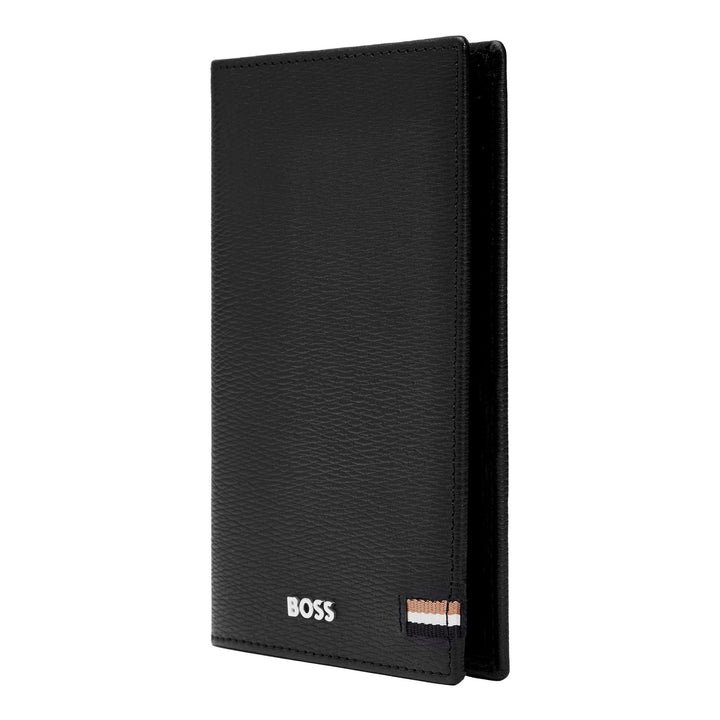 Hugo Boss Passport Holder Iconic Black HLP421A