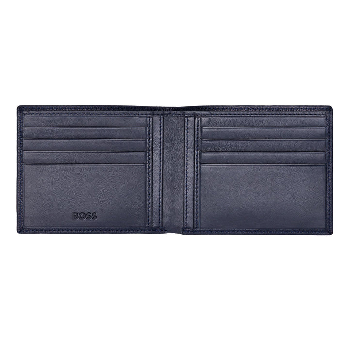 Hugo Boss Classic Granulated Wallet Navy Blue HLW416N