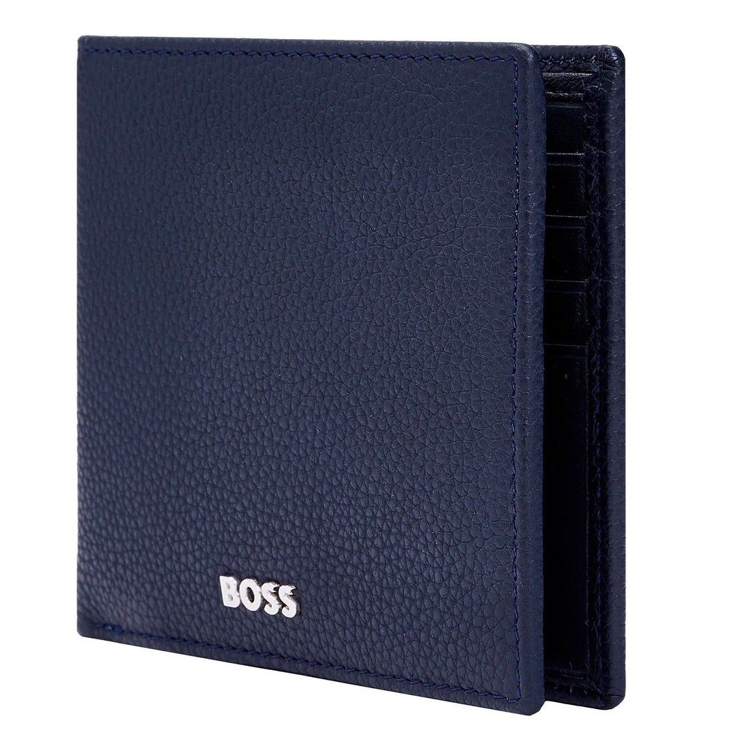 Hugo Boss Classic Granulated Wallet Navy Blue HLW416N