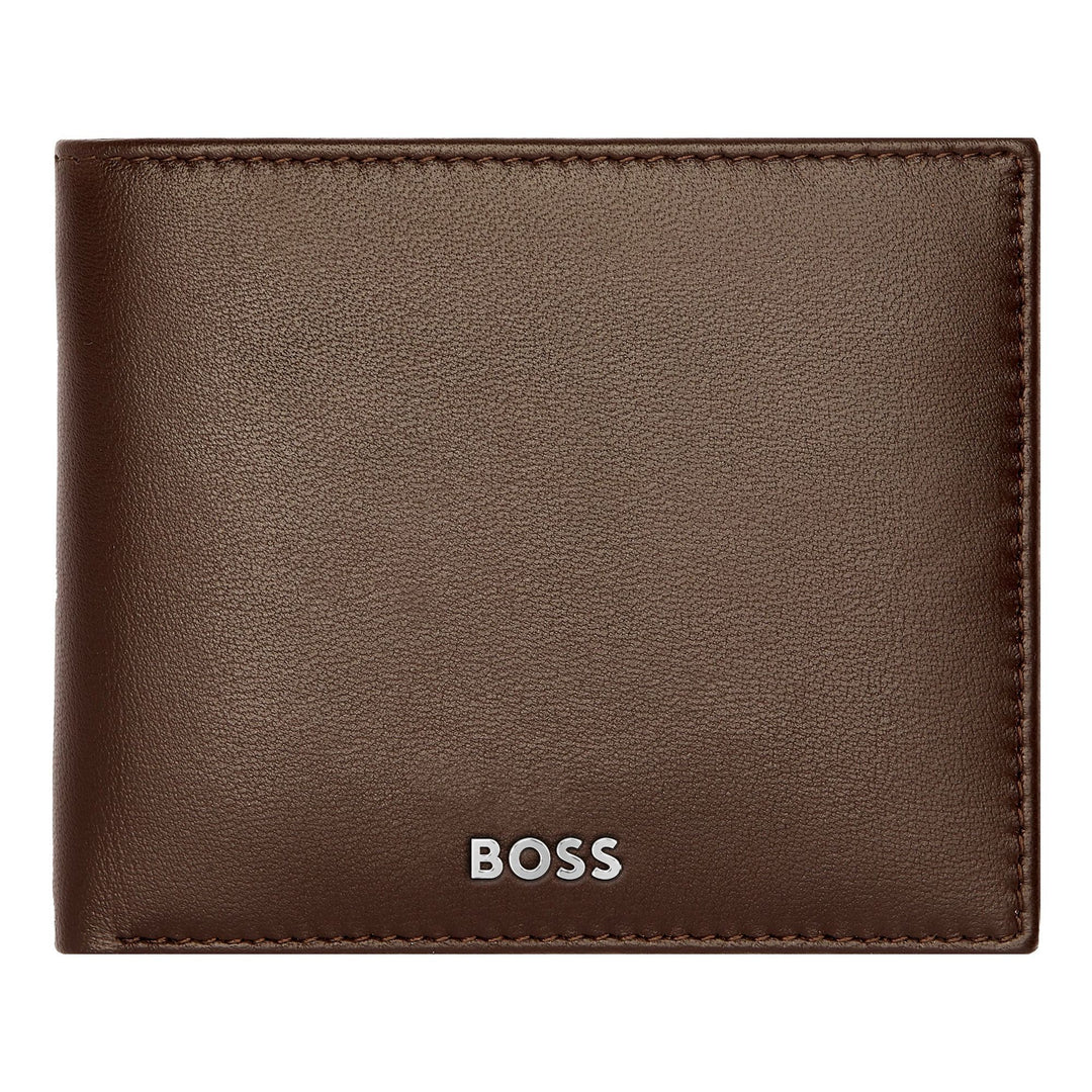 Hugo Boss Flap Wallet Classic Smooth Brown HLY403Y