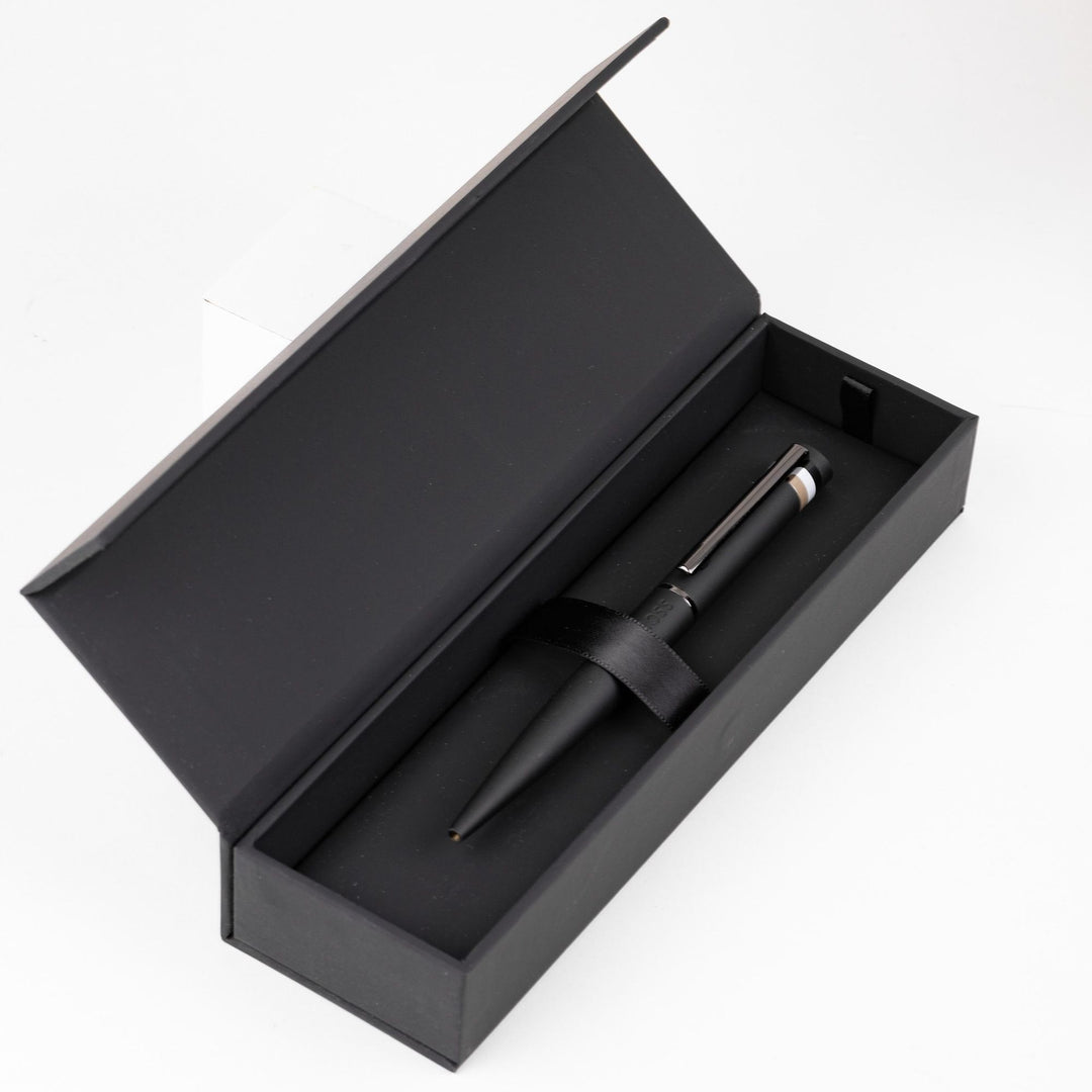 Hugo Boss Balpen Loop Zwart Iconisch HSG3524A