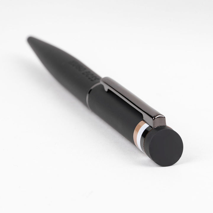 Hugo Boss Balpen Loop Zwart Iconisch HSG3524A