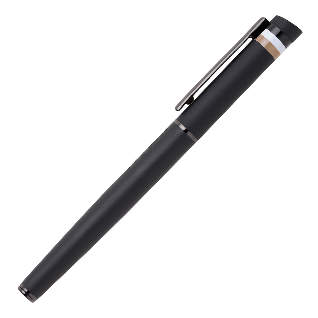 Hugo Boss Balpen Loop Zwart Iconisch HSG3525A