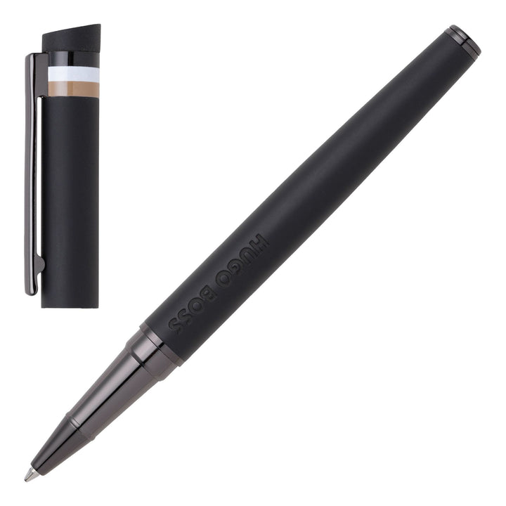 Hugo Boss Balpen Loop Zwart Iconisch HSG3525A