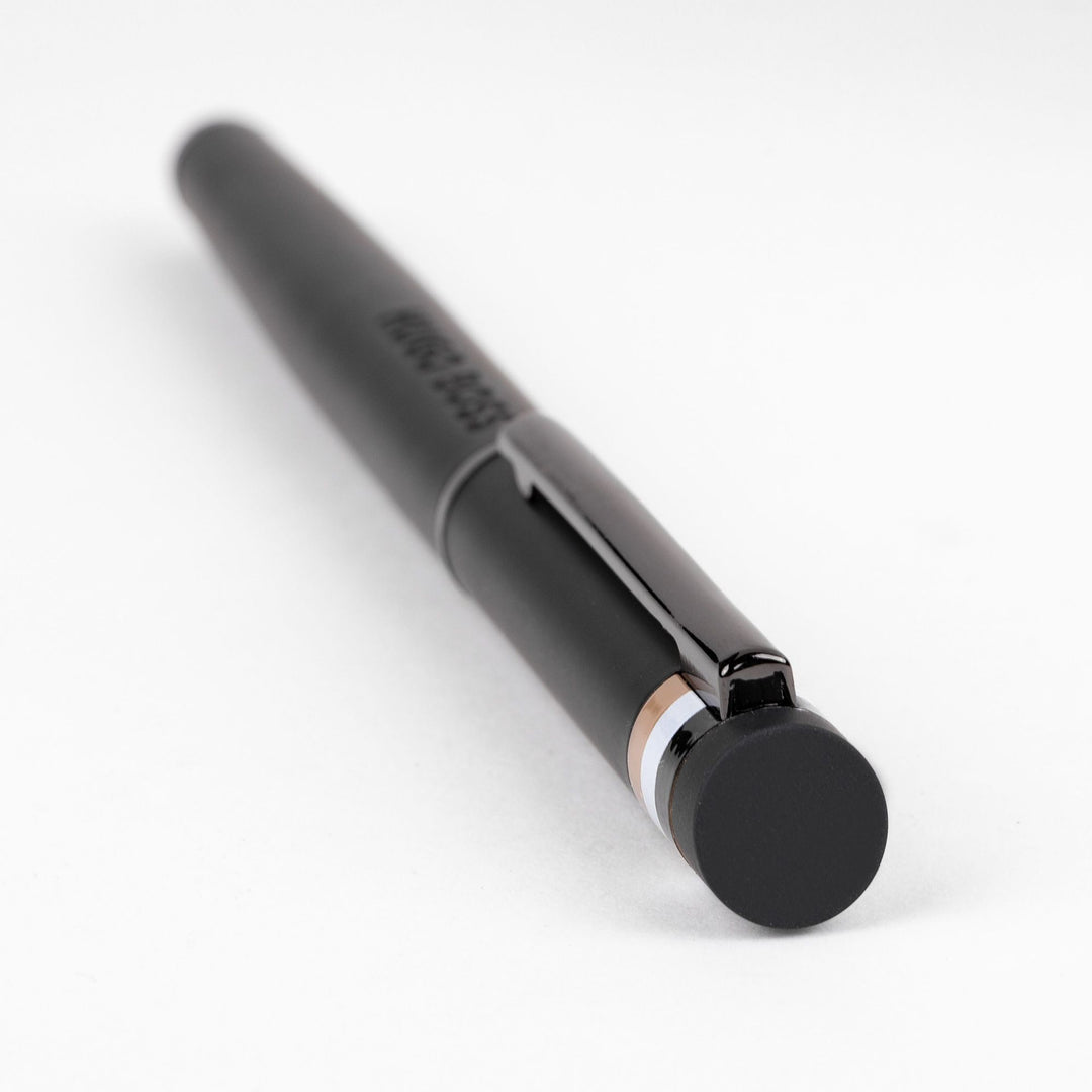 Hugo Boss Balpen Loop Zwart Iconisch HSG3525A