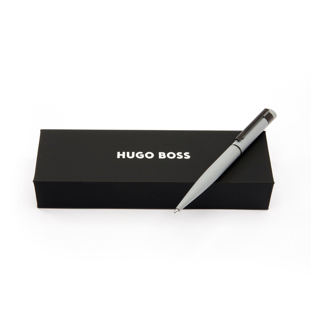 Hugo Boss Loop Kugelschreiber Mattgrau HSG4634K