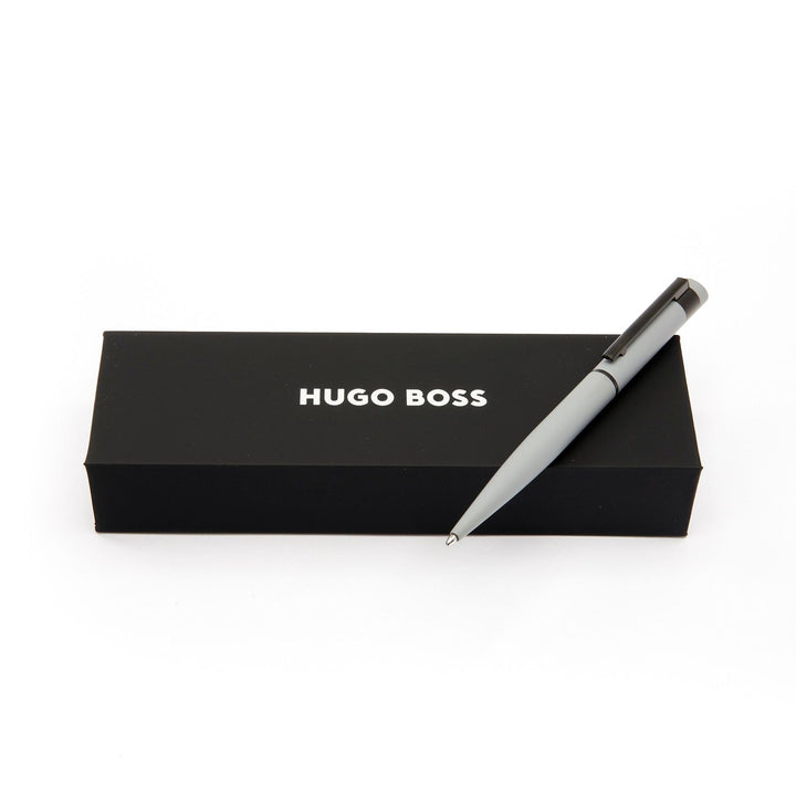 Hugo Boss Loop Kugelschreiber Mattgrau HSG4634K
