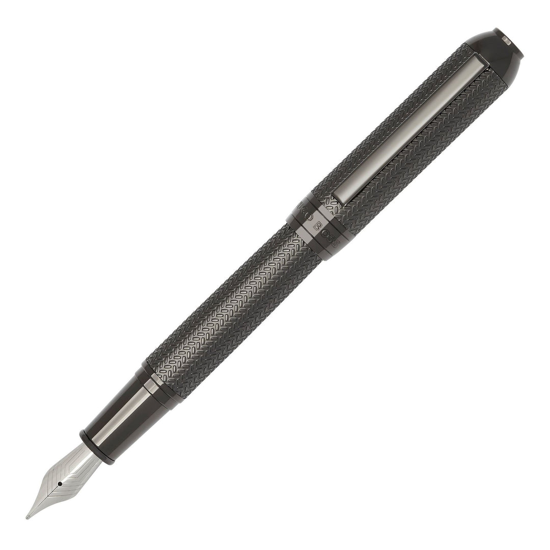 Hugo Boss Elemental Gun fountain pen HSI4652D