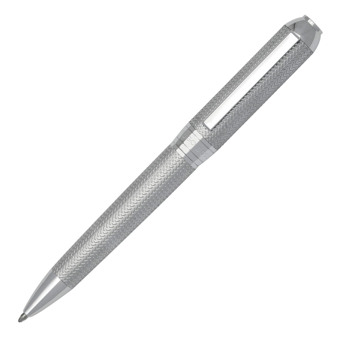 Hugo Boss Elemental Silver Kugelschreiber HSI4654C