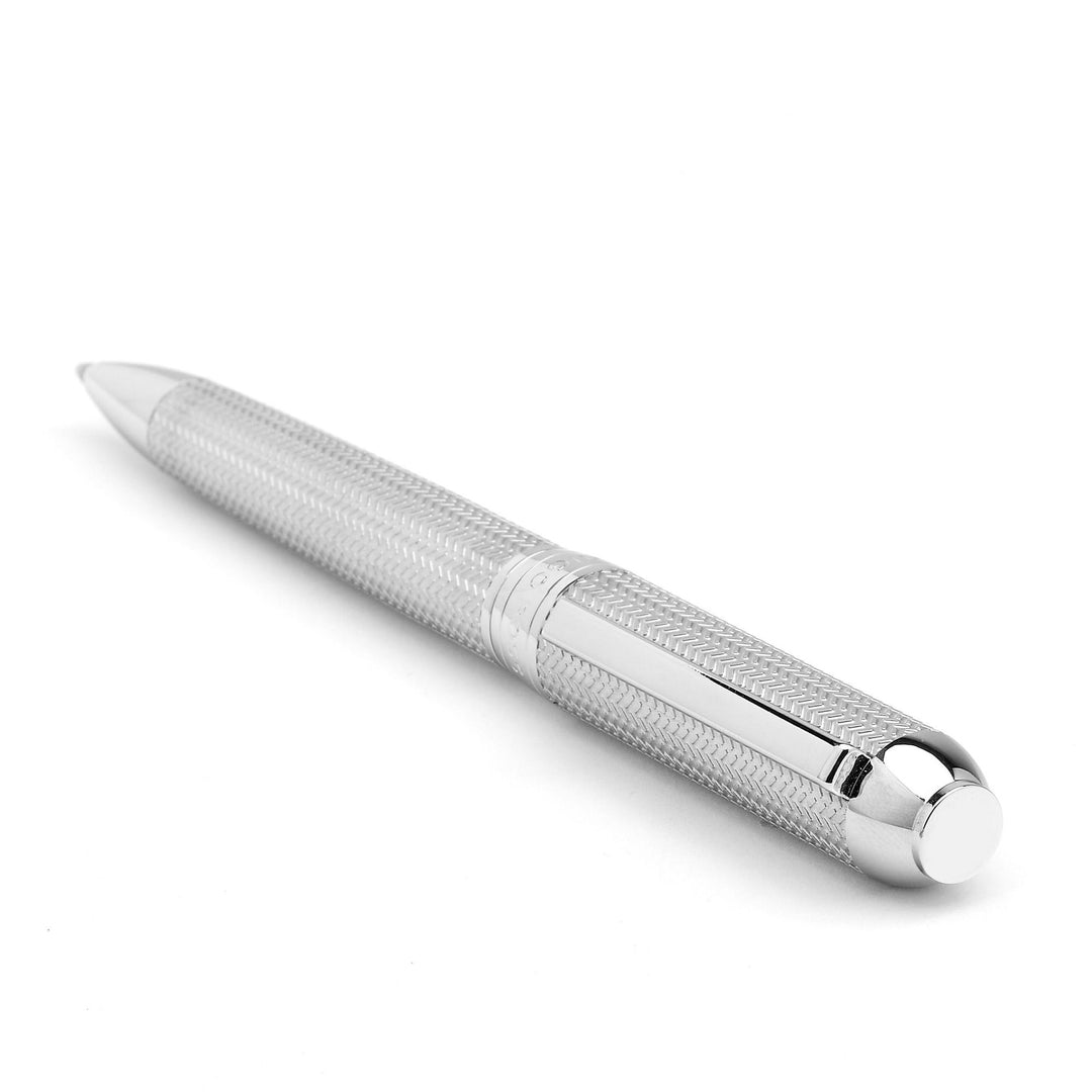 Hugo Boss Elemental Silver Kugelschreiber HSI4654C
