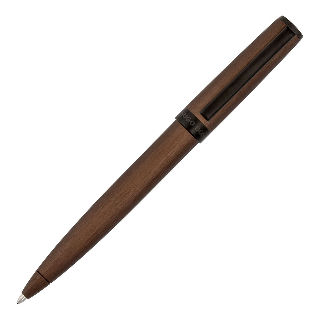 Hugo Boss Balpen Gear Brushed Khaki HSK4414T