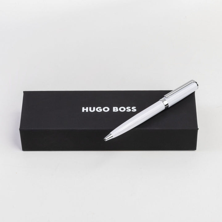 Hugo Boss Gear Icon Balpen Wit HSN2544G