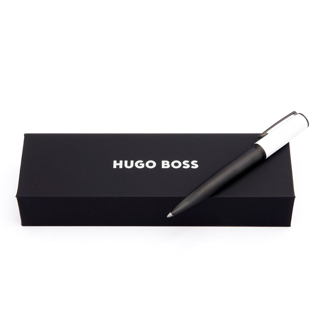 Hugo Boss Balpen Arche Iconic Wit HSQ4744F