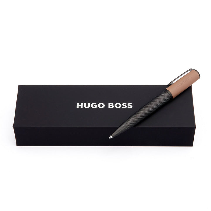 Hugo Boss Arche Iconic Camel Ballpoint Pen HSQ4744X