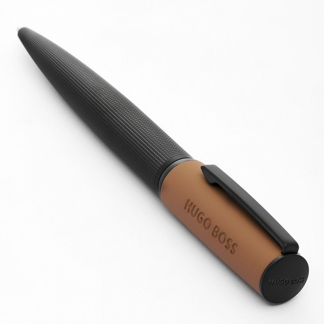 Hugo Boss Arche Iconic Camel Ballpoint Pen HSQ4744X