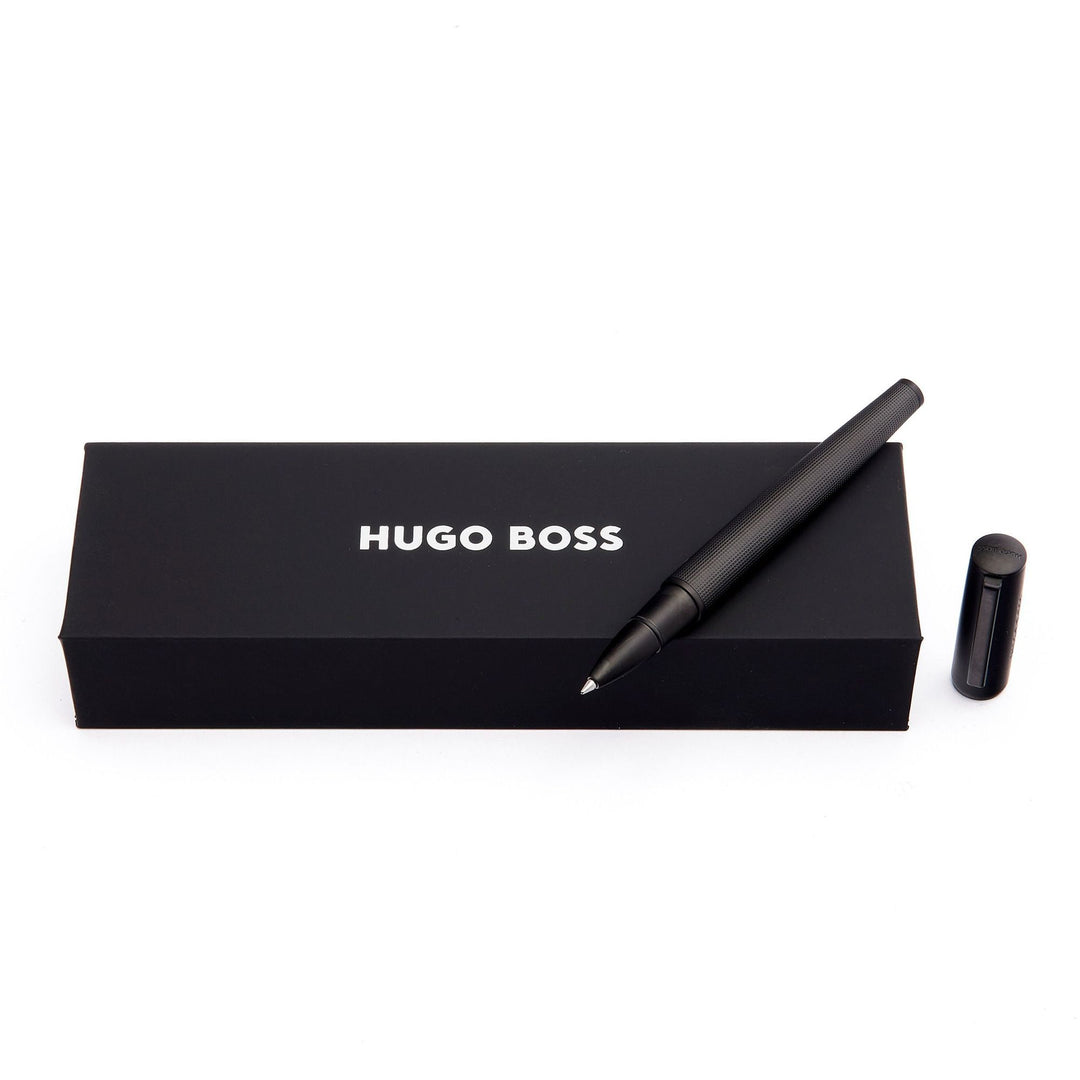 Hugo Boss Arche Iconische Rollerball Pen Zwart HSQ4745A
