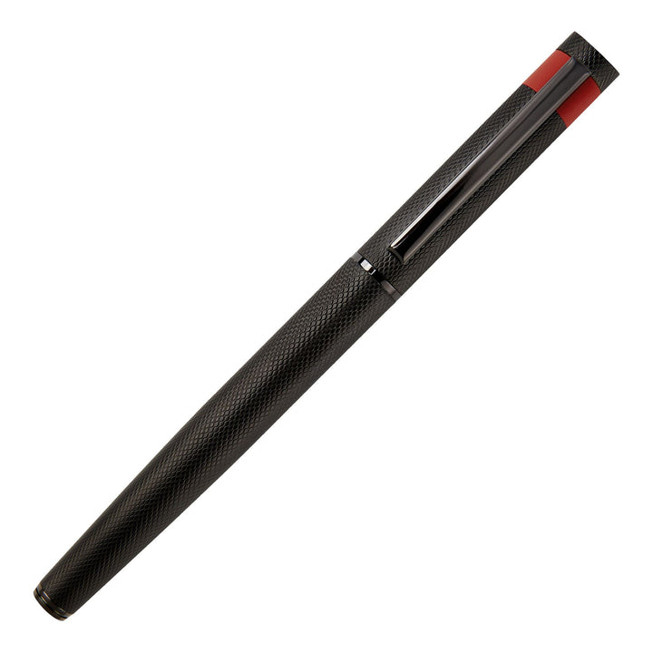 Hugo Boss Loop Diamond Vulpen Zwart HSW3672A