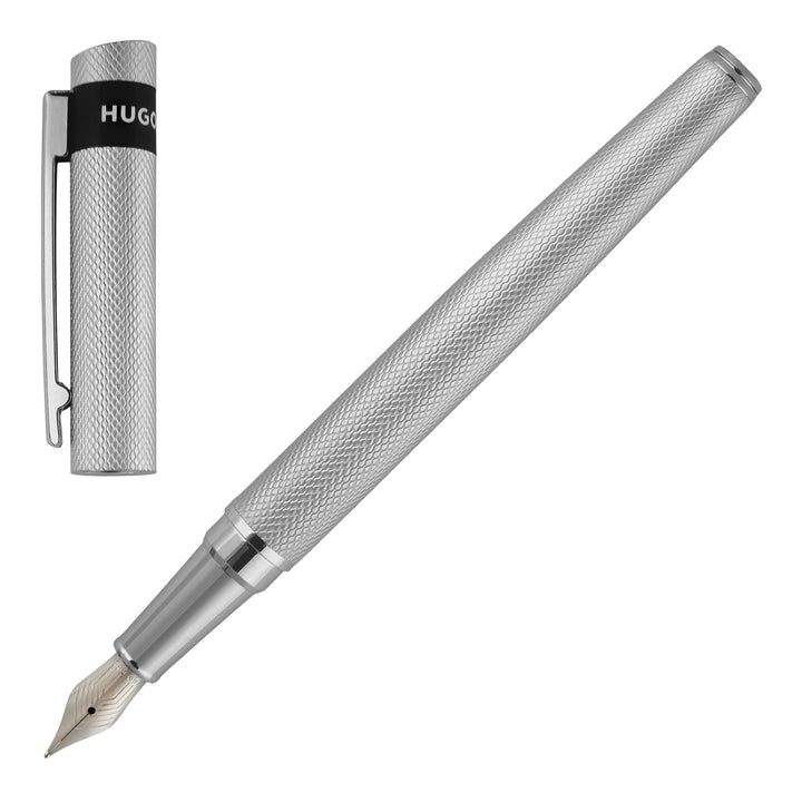 Hugo Boss Loop Diamond Chrome HSW3672B fountain pen