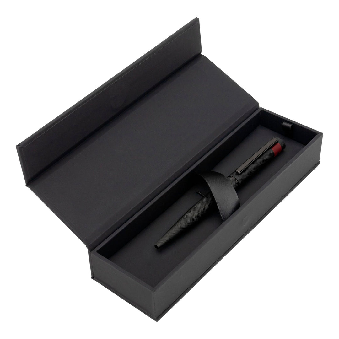 Hugo Boss Balpen Loop Diamond Zwart HSW3674A