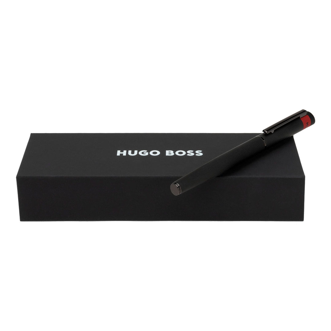 Hugo Boss Loop Rollerball Pen Diamant Zwart HSW3675A