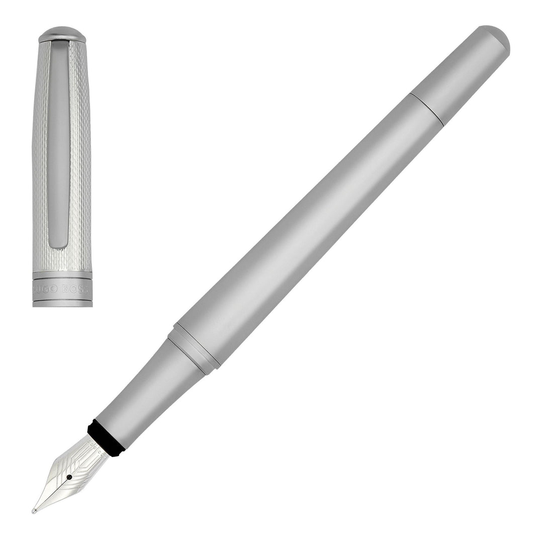 Hugo Boss Essential Metal Zilver vulpen HSY4872C