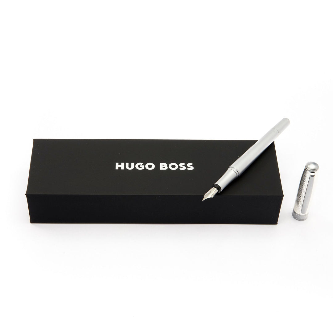 Hugo Boss Essential Metal Zilver vulpen HSY4872C