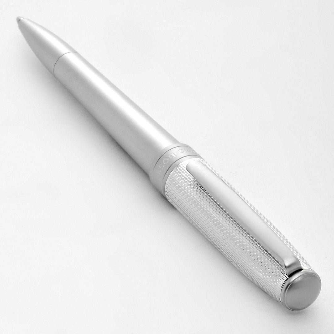 Hugo Boss Essential Metal Silver Kugelschreiber HSY4874C