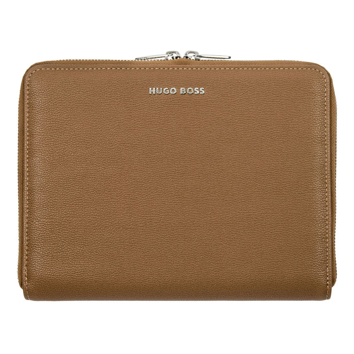 Hugo Boss A5 Conference Folder Pure Iconic Camel HTM410X