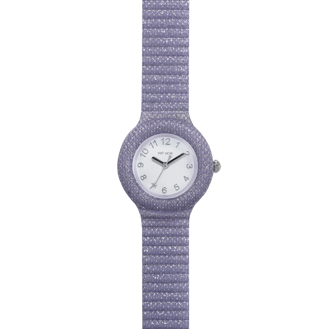 Hip Hop Lilac Shimmer Crush Collection 28mm Hwu1246 watch watch