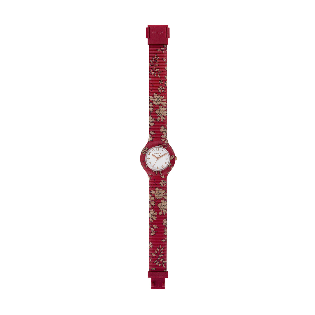 Hip Hop Red Winter Blossom Collection 32mm HWU1248 Watch Watch