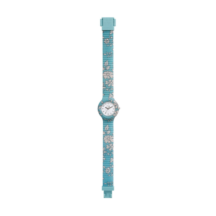 Hip Hop Light Blue Winter Blossom Collection 28mm Hwu1251 watch watch