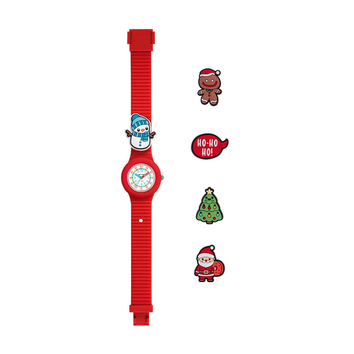 Hiphop pintastisch horloge! Kerst 32 mm HWU1295