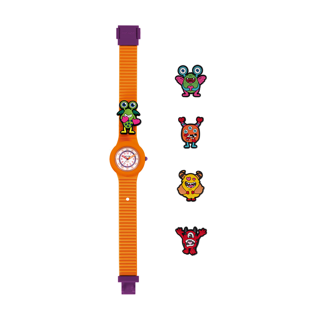 Hip Hop Pintastic Watch! Glückliche Monster 32mm HWU1297