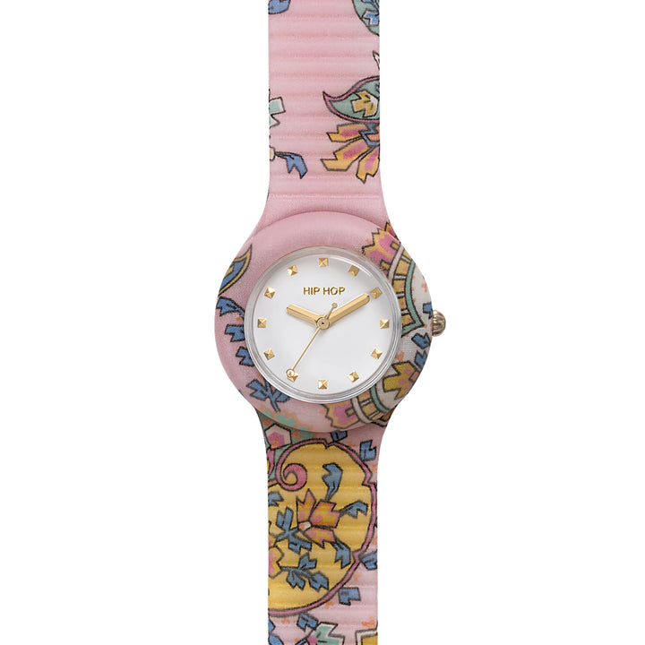 Hip Hop horloge Pink Paisley collectie 32mm HWU1310