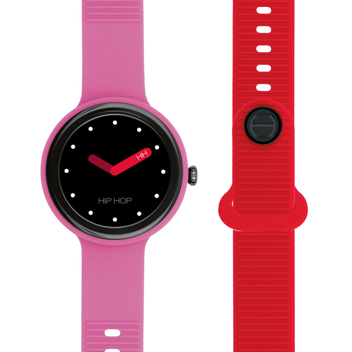 Hip-Hop-Smartwatch Pink Bubble/Red Hero.Next 41 mm HWU1312