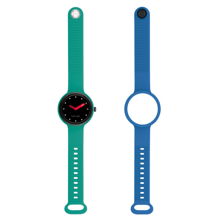 Hip Hop Smartwatch Hero.Next Bright Gree/Blue 41mm HWU1313