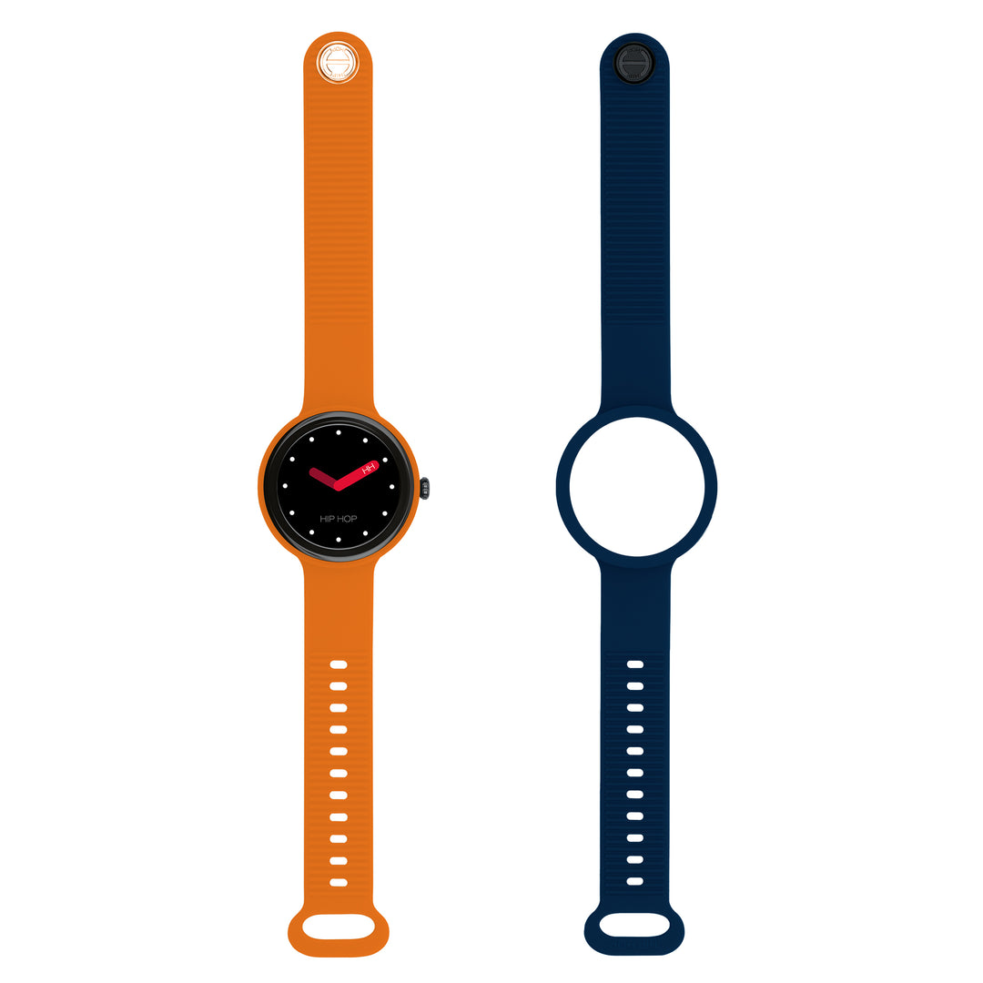 Hip-Hop-Smartwatch Hero.Next Orange/Deep Blue 41 mm HWU1314