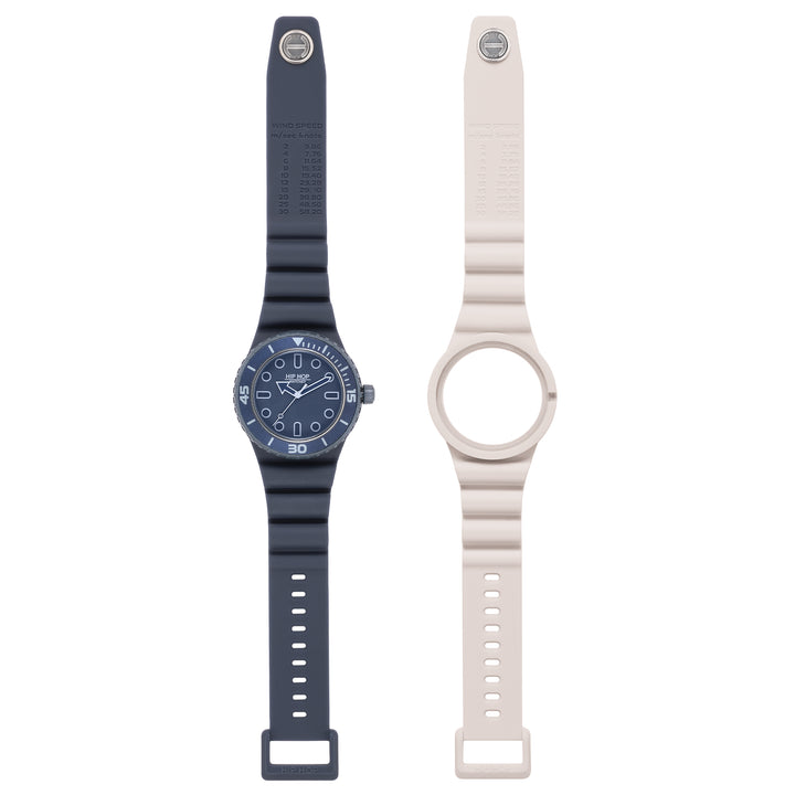 Hip Hop watch BLUE/ICE Master collection 41mm HWU13333